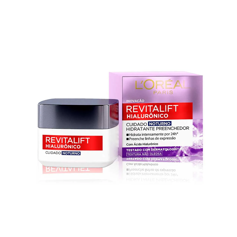 CREME REVITALIFT HIALURONICO NOTURNO 50ML - LOREAL