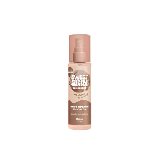 BODY SPLASH EM CALDA COOKIE E CREAM 200 ML - DAILUS