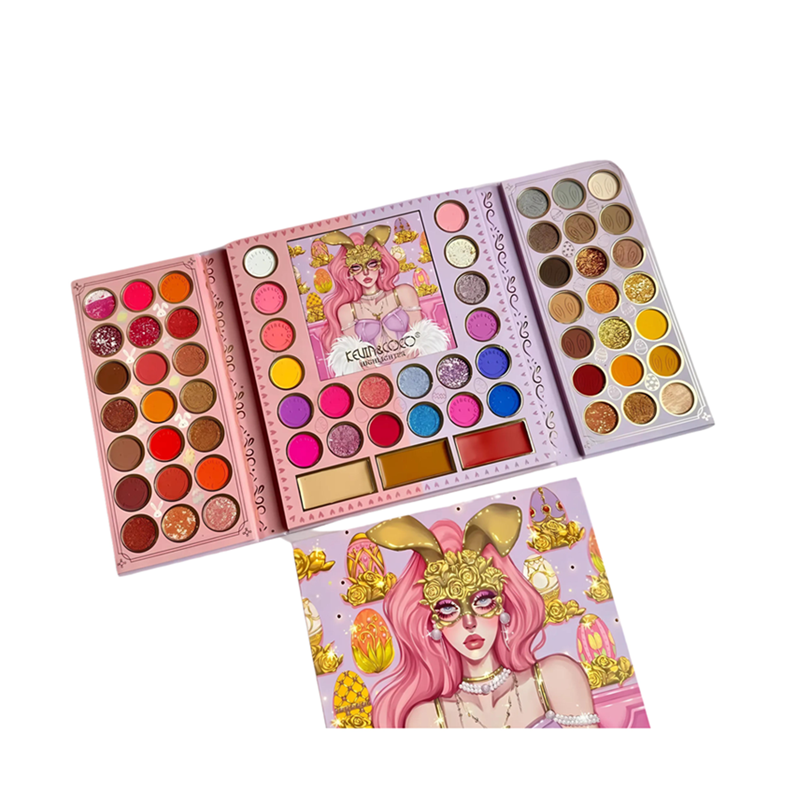 PALETA FACIAL 69 CORES KC223595 - KEVIN & COCO