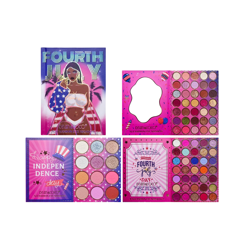 PALETA FACIAL 82 CORES - KEVIN & COCO