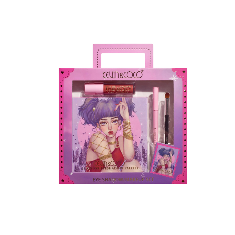PALETA FACIAL 28 CORES - KEVIN & COCO