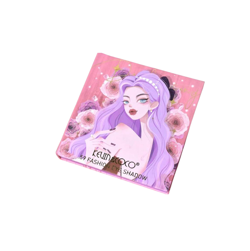 PALETA FACIAL 59 CORES - KEVIN & COCO