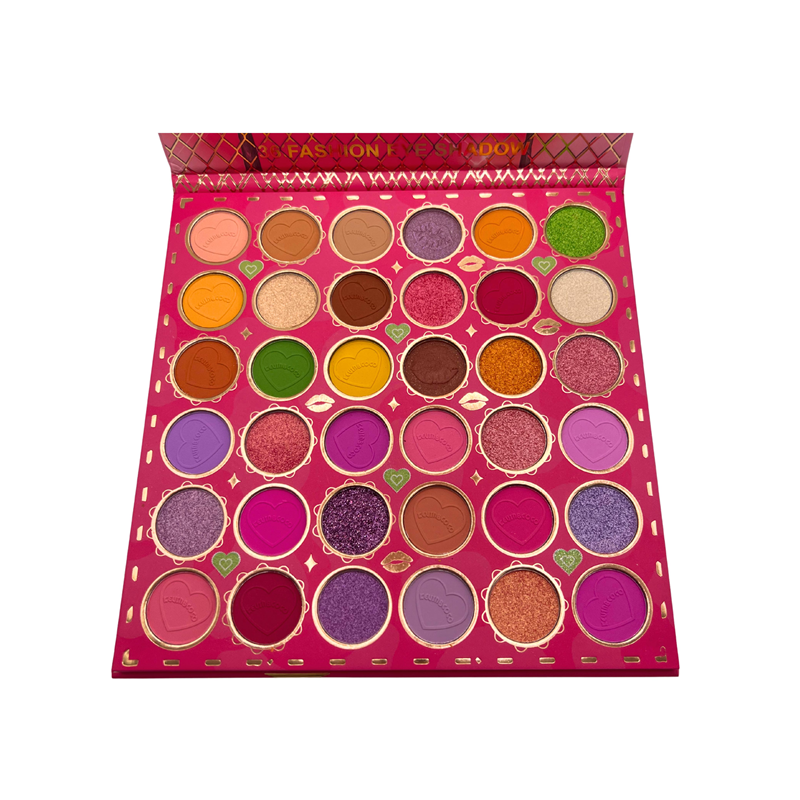 PALETA DE SOMBRAS 36 CORES - KEVIN & COCO