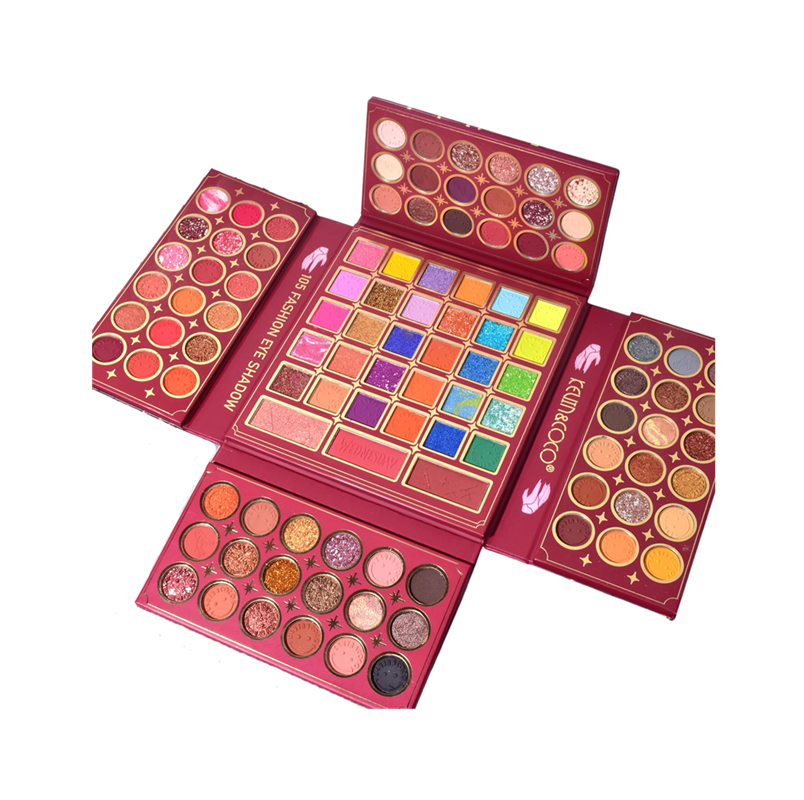 PALETA DE SOMBRAS 105 CORES - KEVIN & COCO