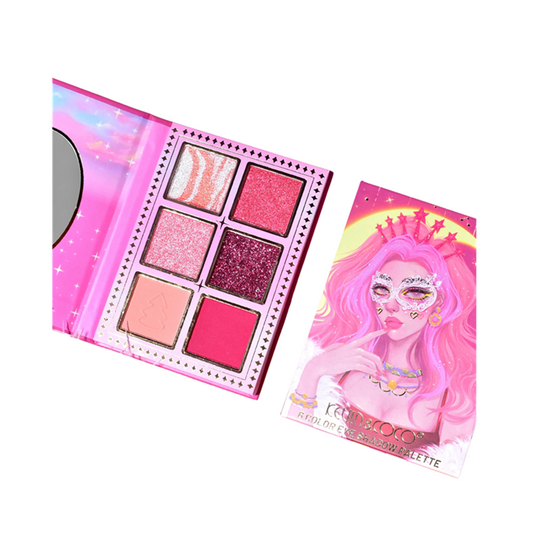 PALETA FACIAL 6 CORES - KEVIN & COCO