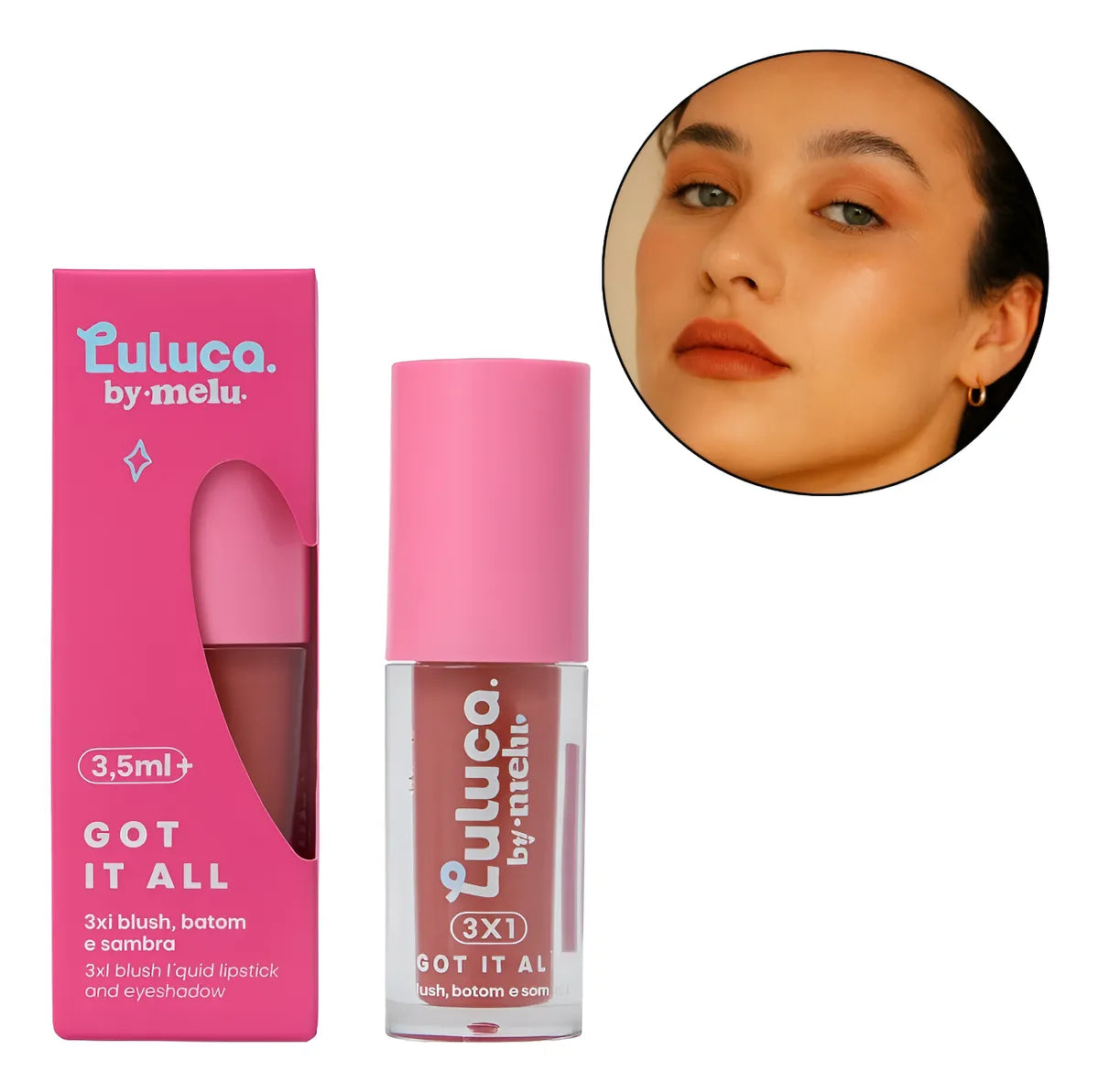 3X1 BLUSH, BATOM E SOMBRA GOT IT ALL - RUBY ROSE