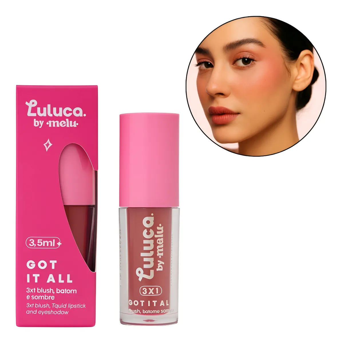 3X1 BLUSH, BATOM E SOMBRA GOT IT ALL - RUBY ROSE