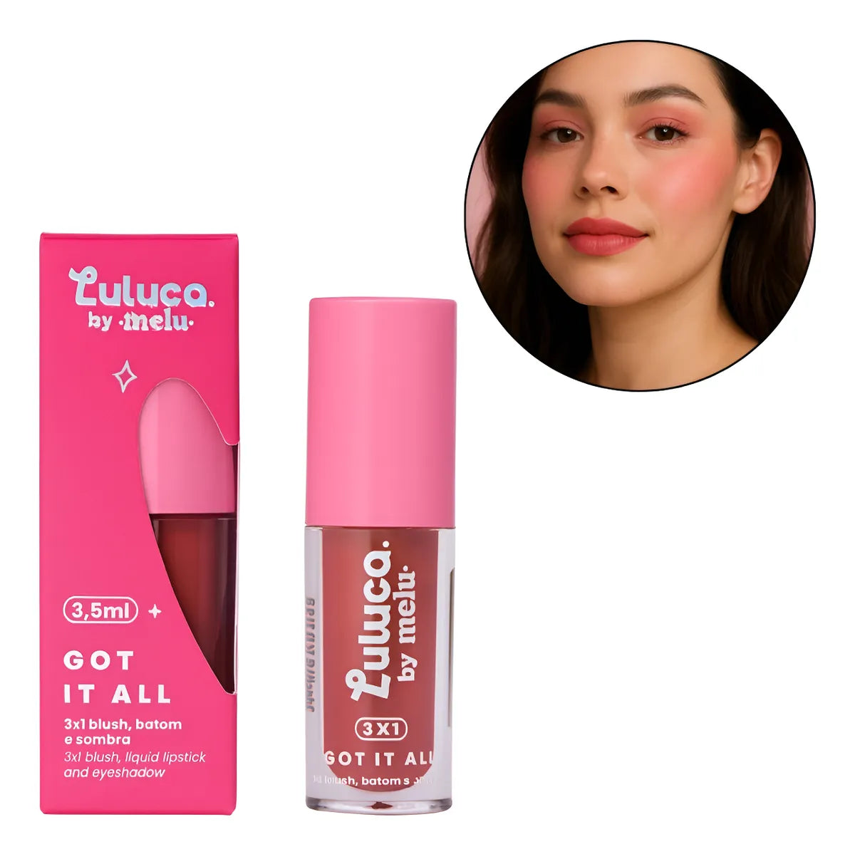 3X1 BLUSH, BATOM E SOMBRA GOT IT ALL - RUBY ROSE
