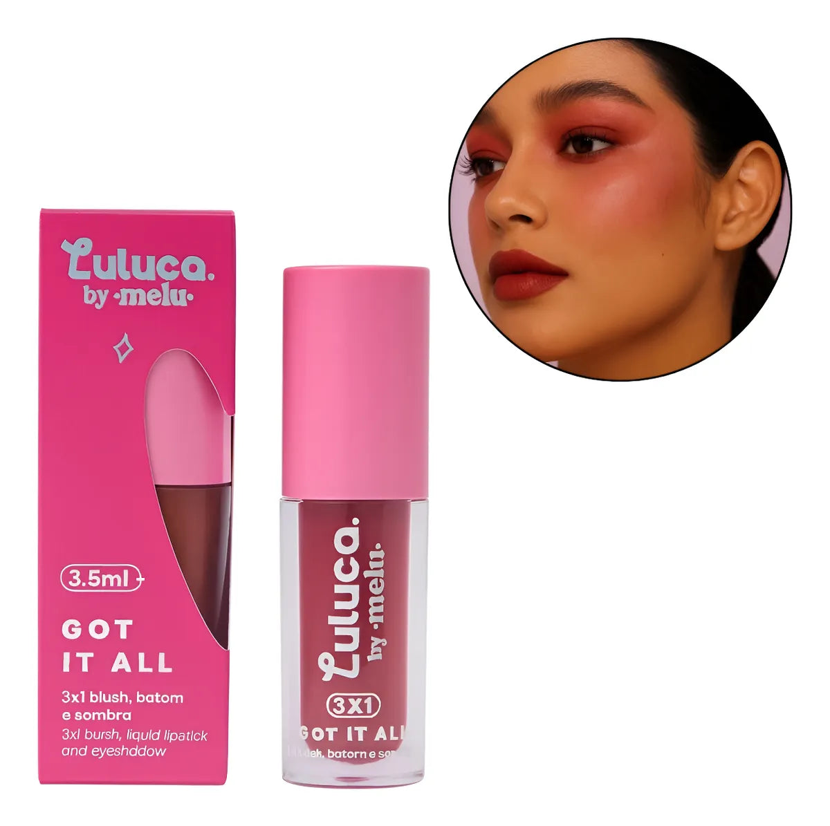 3X1 BLUSH, BATOM E SOMBRA GOT IT ALL - RUBY ROSE