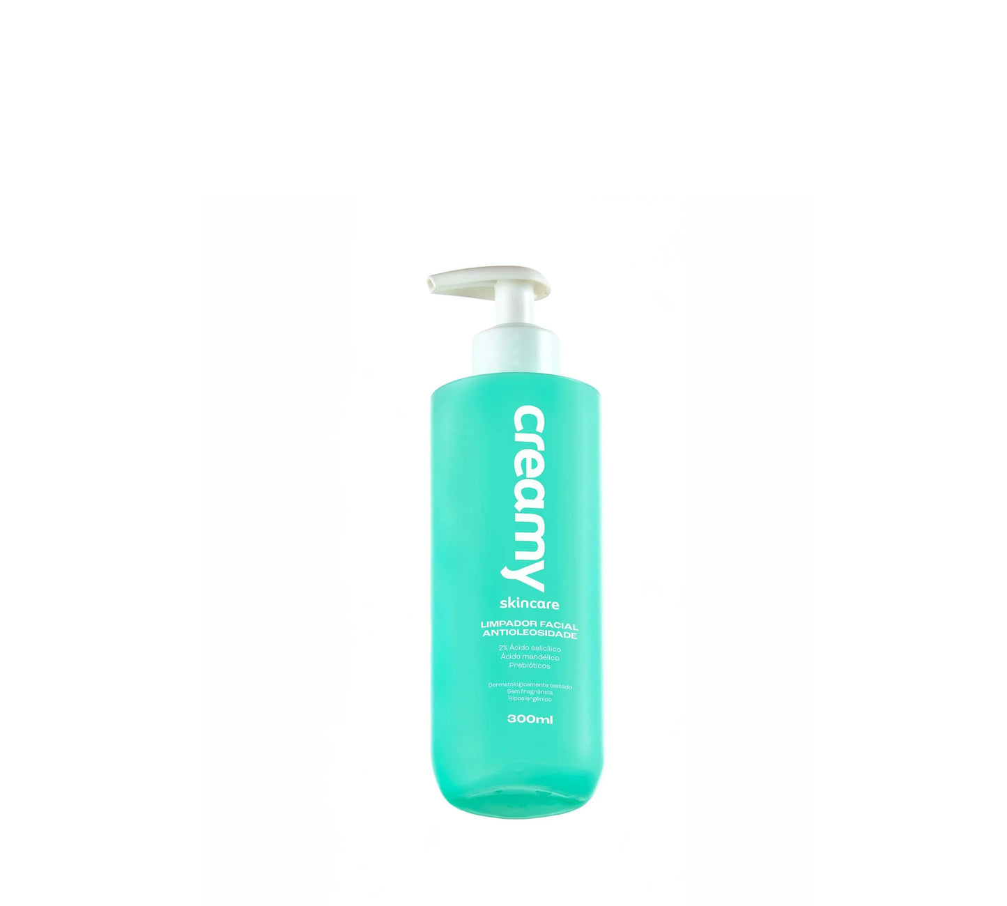 LIMPADOR FACIAL ANTIOLEOSIDADE 300ML - CREAMY