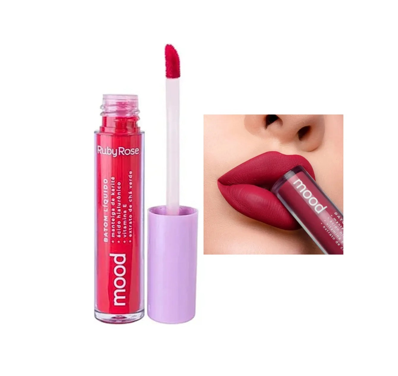 BATOM LIQUIDO SATISFACTION MOOD - RUBY ROSE
