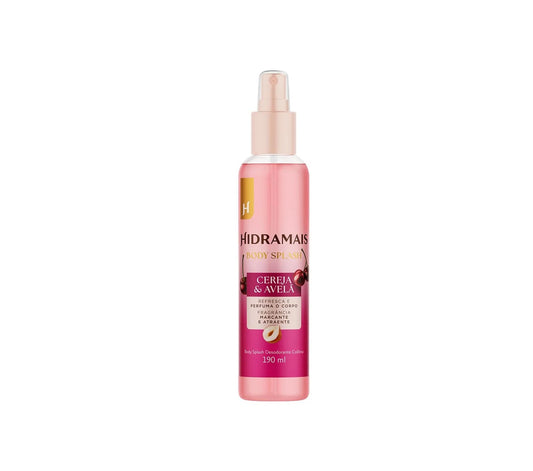 BODY SPLASH CEREJA E AVELA 190ML - HIDRAMAIS
