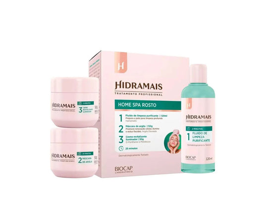 KIT HOME SPA FACIAL - HIDRAMAIS