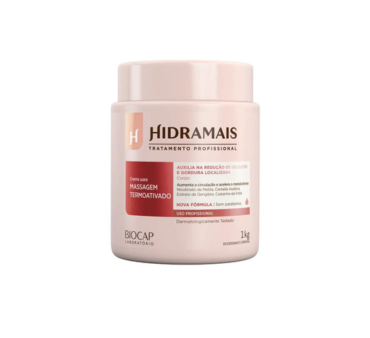 CREME MASSAGEM TERMO ATIVADO 1KG - HIDRAMAIS