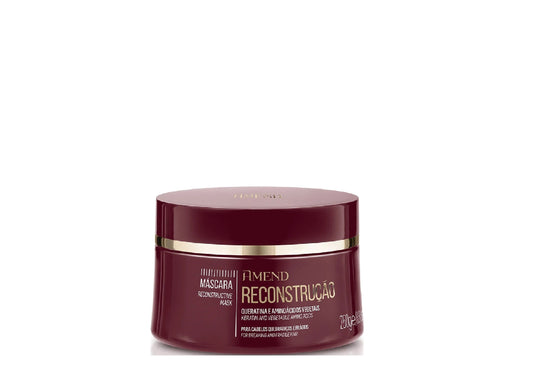 MASCARA RECONSTRUÇÃO PARA CABELOS QUEBRADIÇOS E FRAGEIS 250G - AMEND