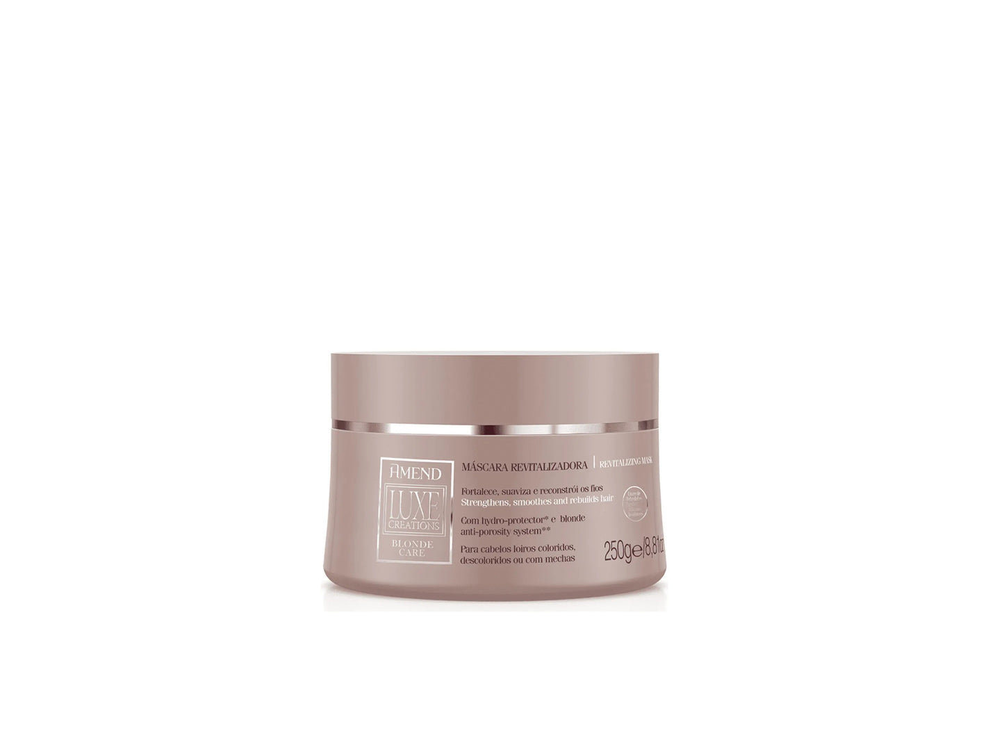 MASCARA REVITALIZADORA LUXE CREATIONS BLONDE CARE 250G - AMEND