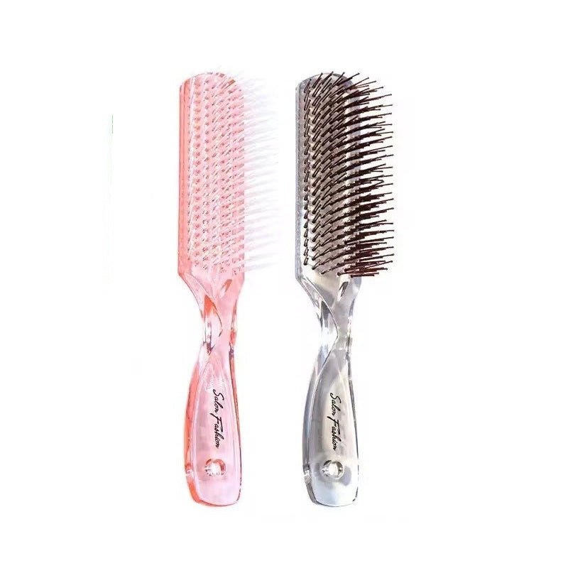 ESCOVA MASSAGEADORA E DESEMBARAÇANTE MARROM TRANSP - ISSI SUPPLIES