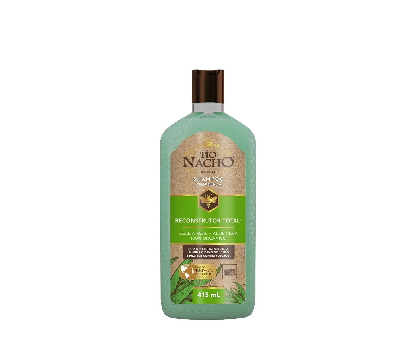 SHAMPOO RECONSTRUTOR TOTAL 415ML - TIO NACHO