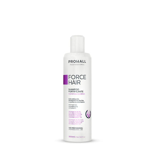 SHAMPOO DE CRESCIMENTO FORTIFICANTE FORCE HAIR 500ML - PROHALL