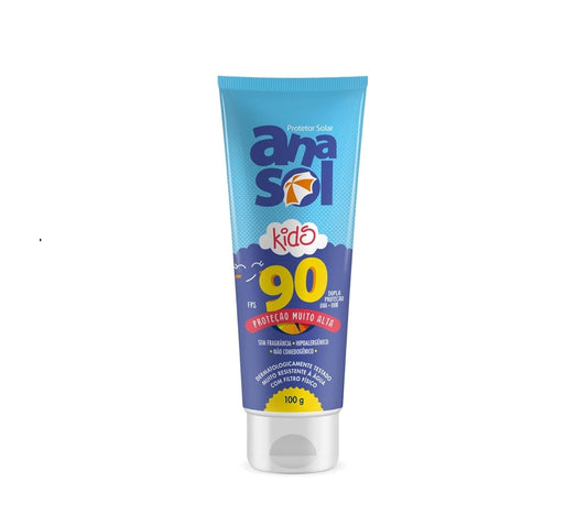 PROTETOR SOLAR KIDS FPS90 100G - ANASOL