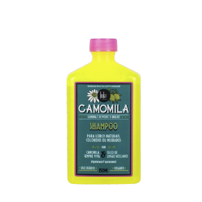SHAMPOO CAMOMILA 250ML - LOLA COSMETICS