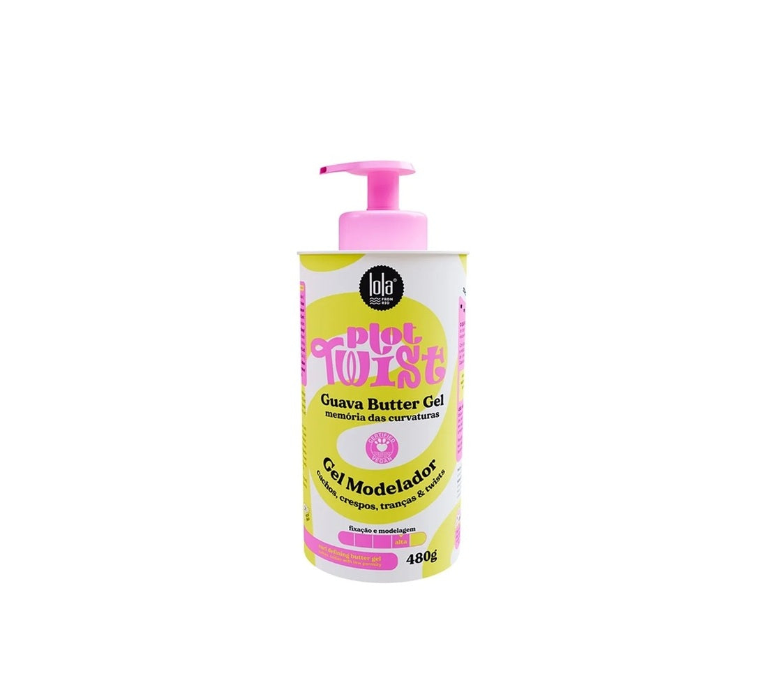 GEL MODELADOR PLOT TWIST GUAVA BUTTER GEL 480G - LOLA COSMETICS