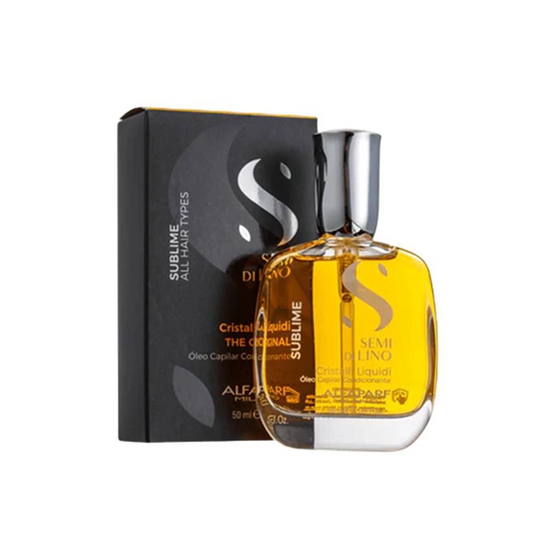 OLEO CAPILAR CONDICIONANTE SEMI DI LINO CRISTALLI LIQUIDI 50ML - ALFAPARF