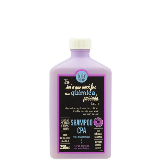SHAMPOO CPA EU SEI O QUE VC FEZ 250ML - LOLA COSMETICS
