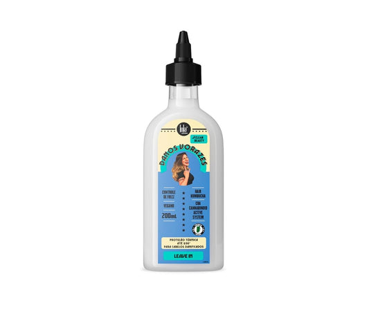LEAVE IN ANTIFRIZZ E PROTETOR TERMICO DANOS VORAZES 200ML - LOLA COSMETICS