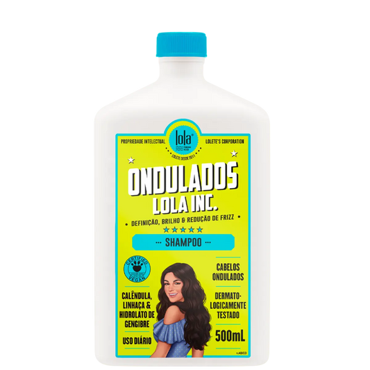 SHAMPOO ONDULADOS LOLA INC. 500ML - LOLA COSMETICS