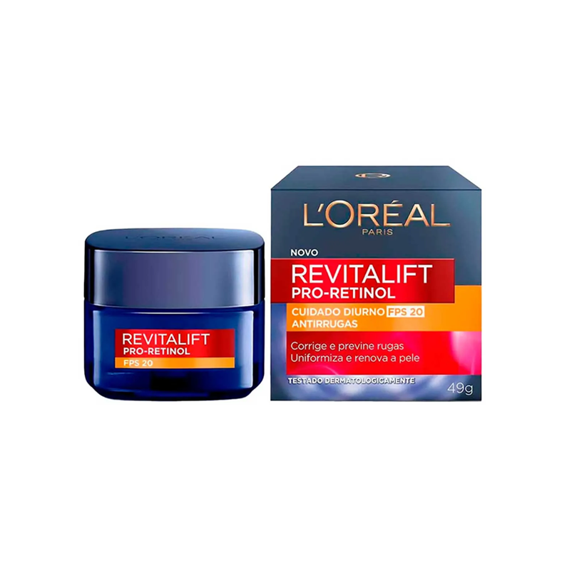 CREME REVITALIFT RETINOL DIURNO FPS20 49G - LOREAL PARIS