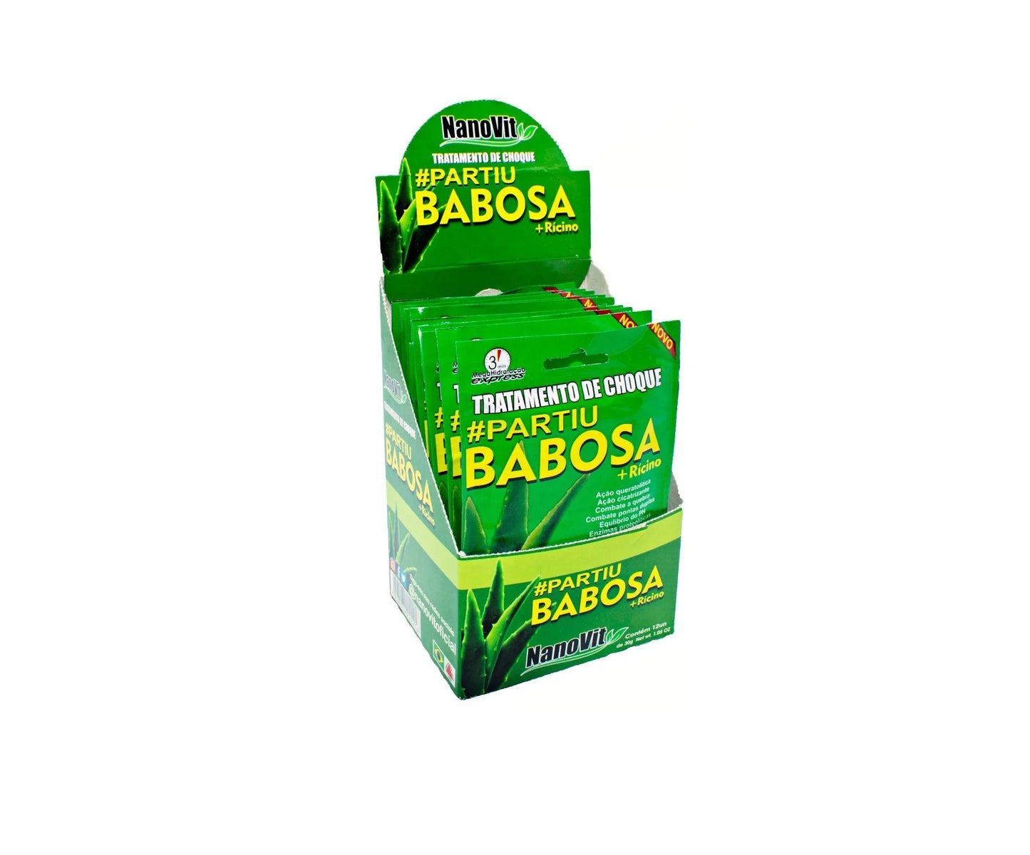 TRATAMENTO DE CHOQUE BABOSA + RICINO - CAPIM LIMAO