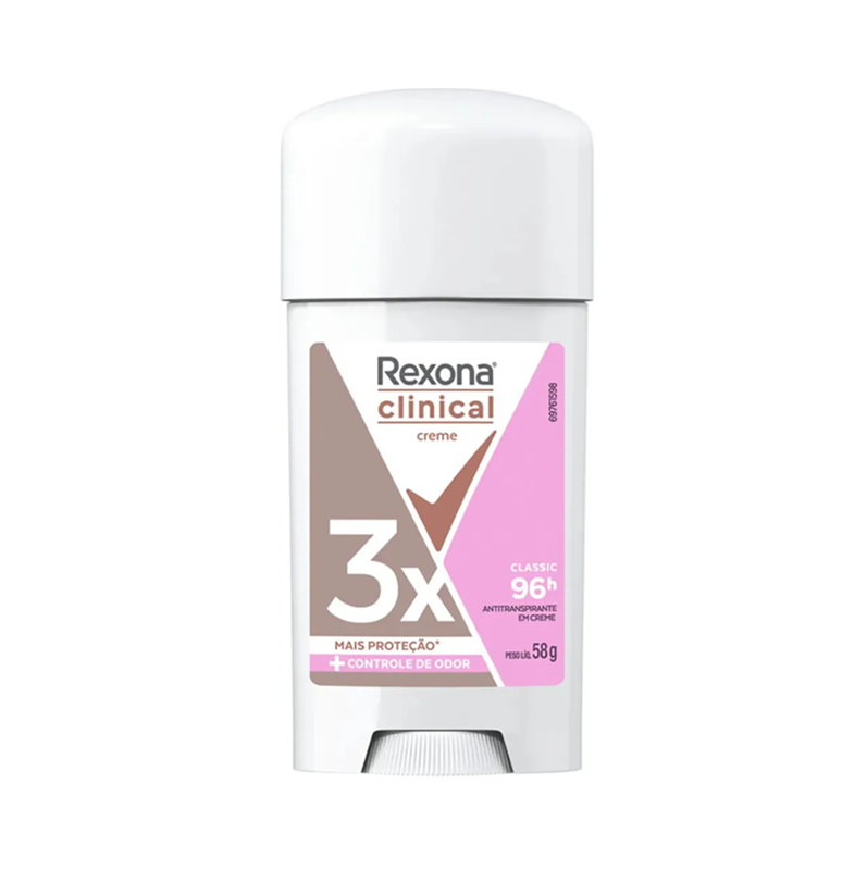 DESODORANTE CLINICAL CLASSIC EM CREME FEMENINO - REXONA
