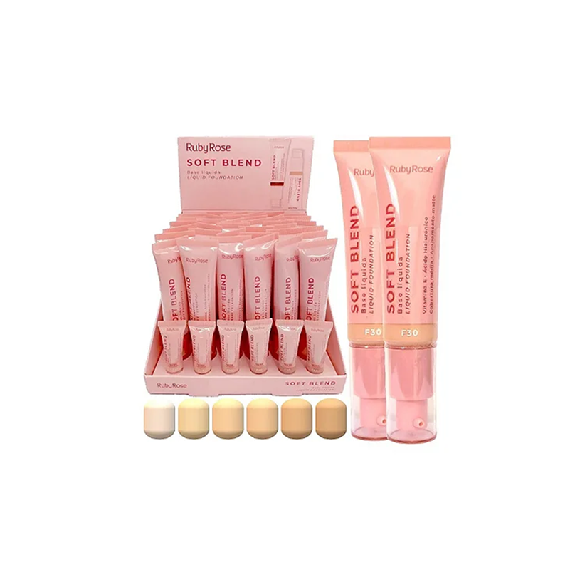 BASE LIQUIDA SOFT BLEND - RUBY ROSE