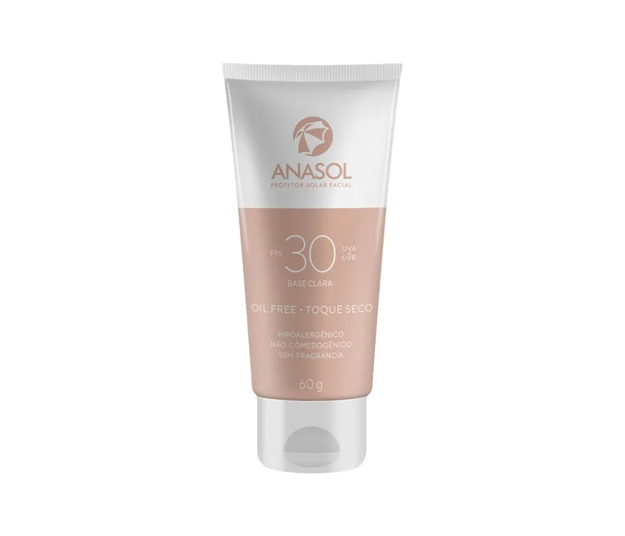 PROTETOR SOLAR FACIAL FPS30 BASE CLARA 60G - ANASOL