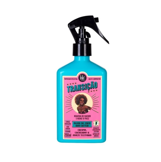 SPRAY TRANSIÇÃO AGUA DE COCO DAY AFTER 250ML - LOLA COSMETICS