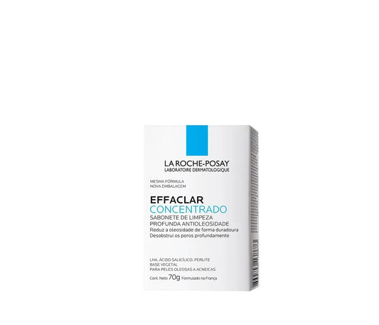 SABONETE EM BARRA DE LIMPEZA PROFUNDA EFFACLAR CONCENTRADO 70G - LA ROCHE POSAY