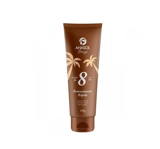 LOÇÃO BRONZEADORA FPS8 120G - ANASOL