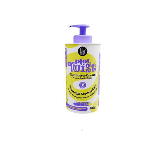 MANTEIGA MODELADORA PLOT TWIST NUT BUTTER CREAM 480G - LOLA COSMETICS