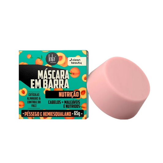 MASCARA EM BARRA NUTRIÇÃO 65G - LOLA COSMETICS