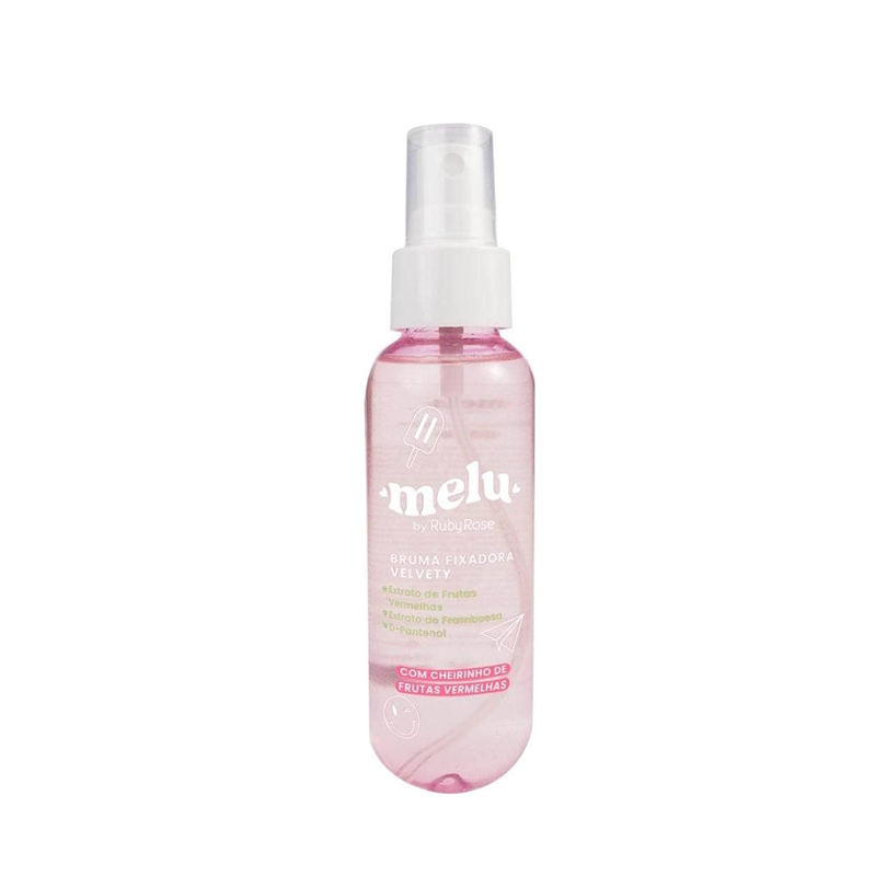 BRUMA FIXADORA VELVETY MELU - RUBY ROSE