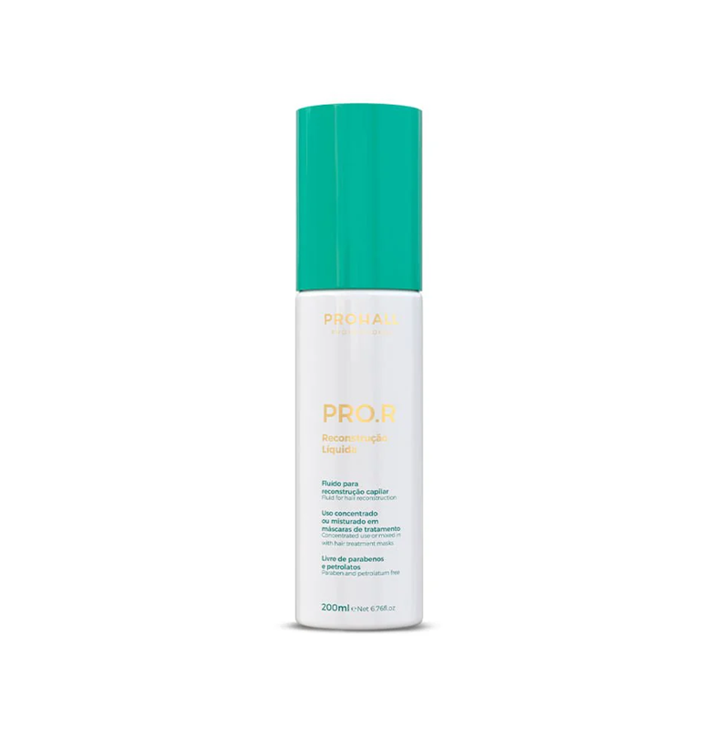 FLUIDO PARA RECONSTRUÇÃO LIQUIDA PRO.R 200ML - PROHALL