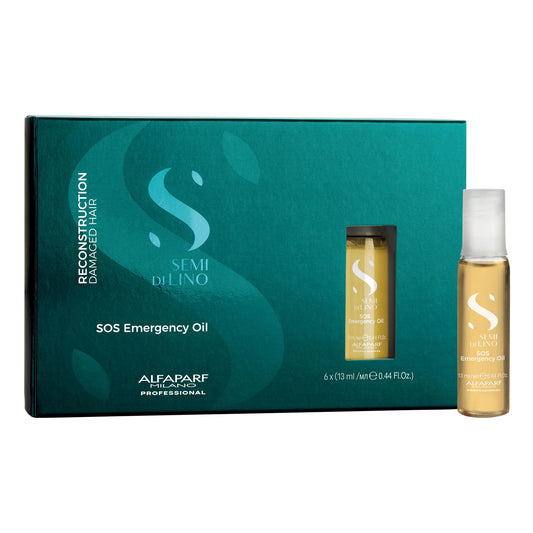 AMPOLA SEMI DI LINO REPARATIVE SOS EMERGENCY OIL 13ML - ALFAPARF