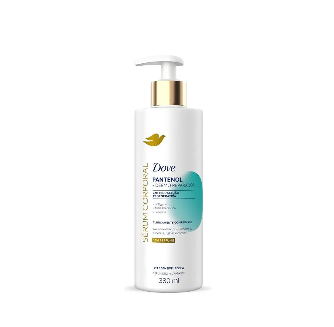 LOÇÃO SERUM PANTENOL + DERMO REPARADOR 380ML - DOVE