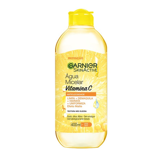 AGUA MICELAR SKIN ACTIVE VITAMINA C 400ML - GARNIER