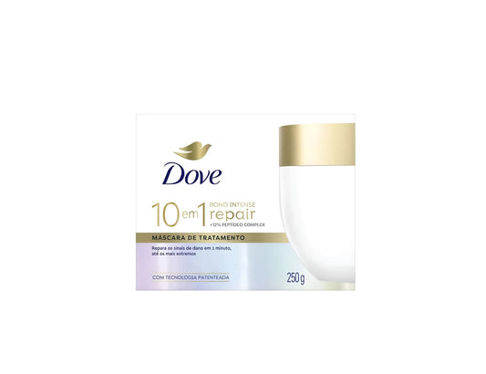MASCARA DE TRATAMENTO 10 EM 1 BOND INTENSE REPAIR 250G - DOVE