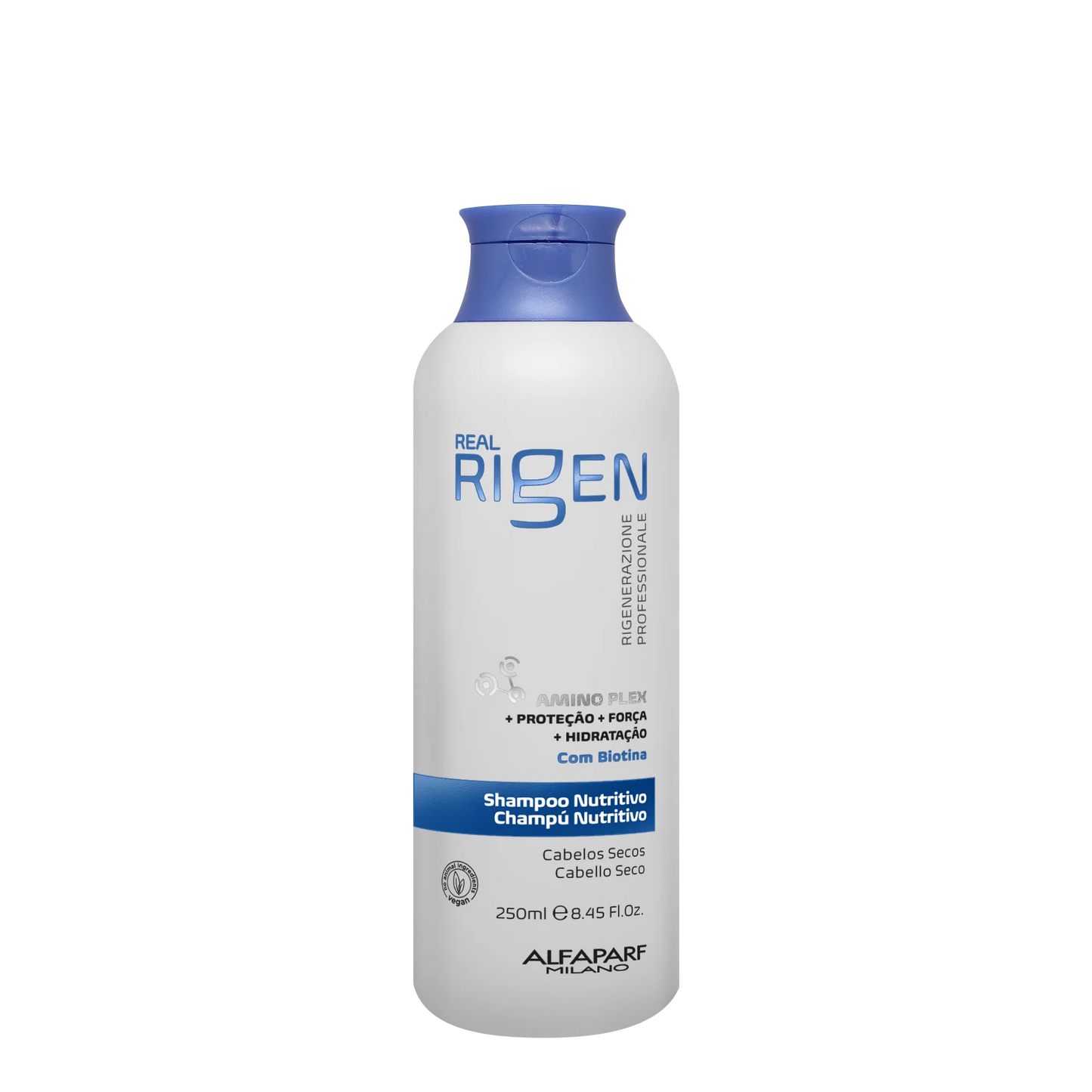 ((**)) SHAMPOO NUTRITIVO COM BIOTINA APM REAL RIGEN 250ML - ALFAPARF
