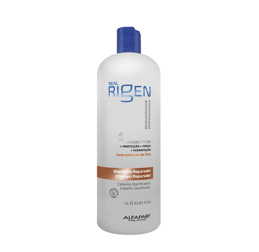 SHAMPOO REPARADOR COM CHIA APM REAL RIGEN 1L - ALFAPARF