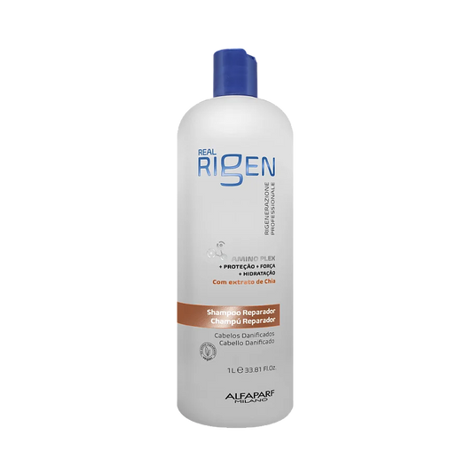SHAMPOO REPARADOR COM CHIA APM REAL RIGEN 1L - ALFAPARF