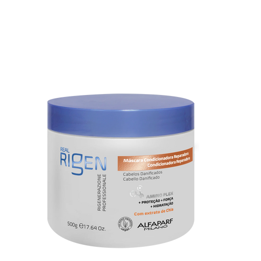 MASCARA REPARADORA COM CHIA APM REAL RIGEN 500G - ALFAPARF